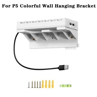 Für ps5 Spiele konsole Wand halterung Wand halterung Lager regal für Playstation 5 Spiel griff Image