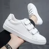 Flache Herrenschuhe, bequeme Turnschuhe für Herren, weiß, lässig, Herren-Sportschuhe,
