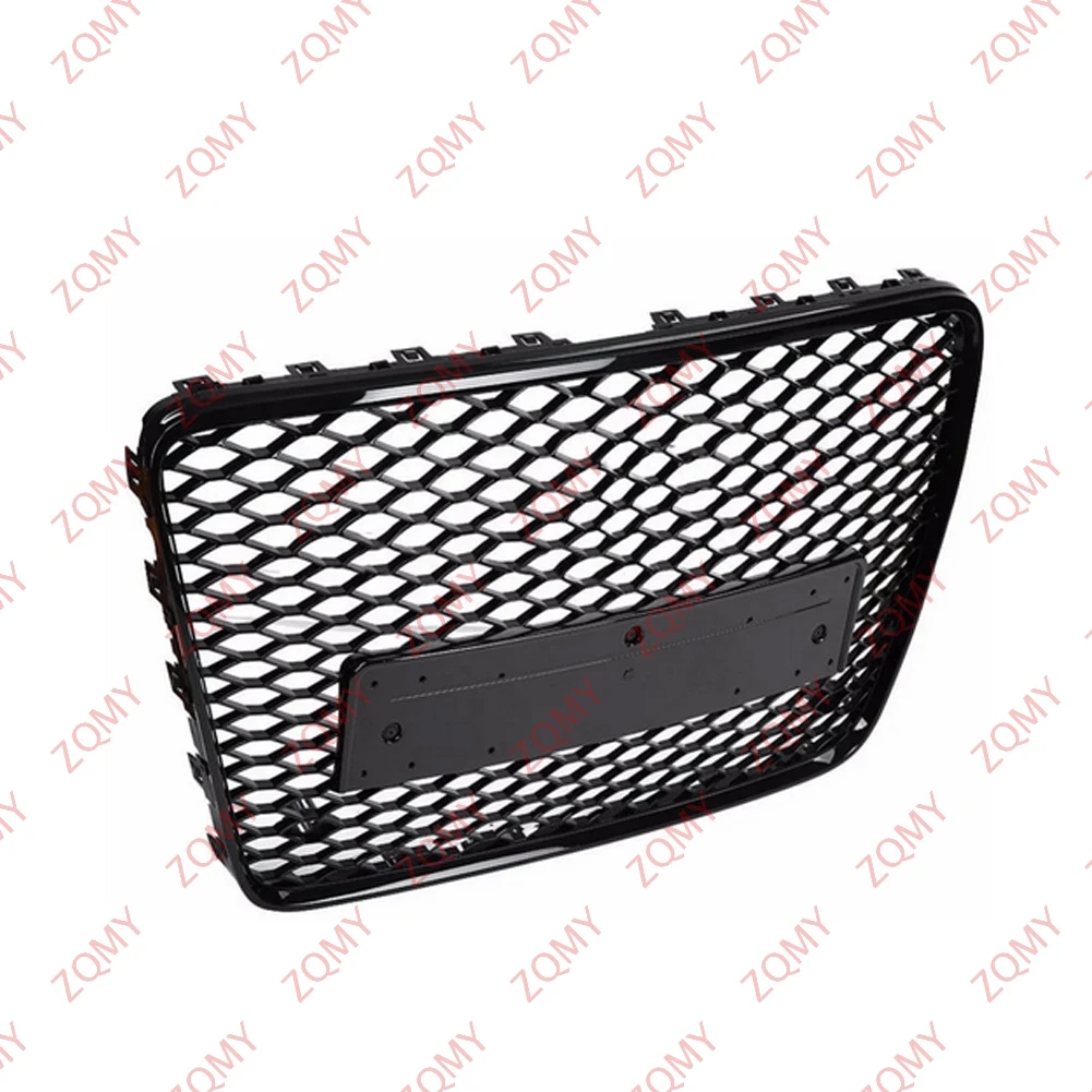Mit/logo für audi q7 q7l sq7 2012-2015 2005 Auto Front stoßstangen grill Mittel platte Styling oberen Grill (für Rsq7 Stil ändern) Image