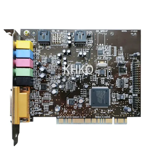 Original ct4830 pci soundkarte midi 4,1 soundkarte ct4830 soundkarte ksong kx uc mix unterstützung für win7