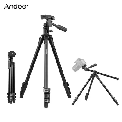 Andoer q160ha Kameras tativ horizontal montiertes Hoch leistungs kameras tativ für DSLR-Kameras Camcorder Mini projektor