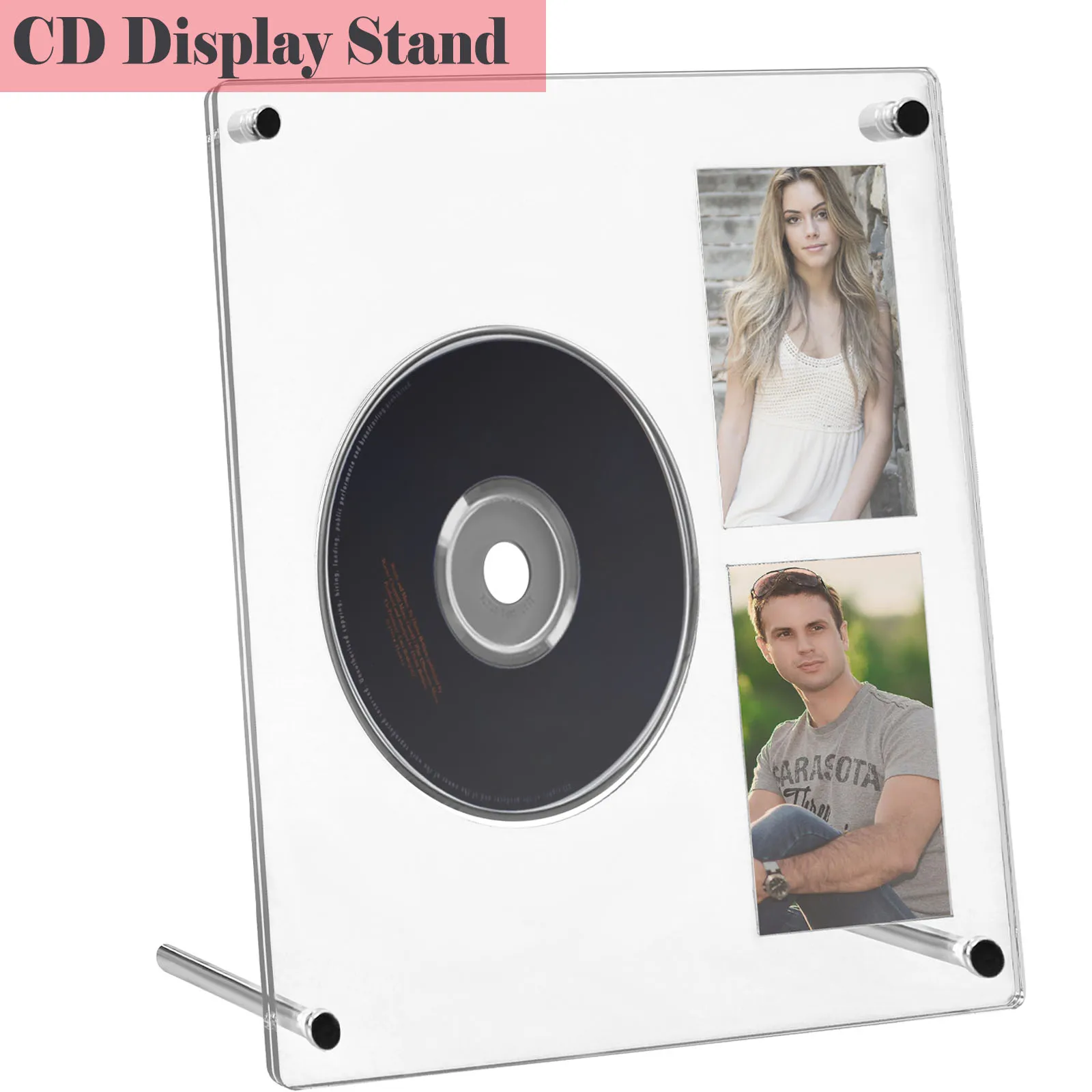 CD-Displayst änder Postkarten halter Bilderrahmen Acryl-Foto rahmen Kpop-Halter Innenrahmen Idol-Karten-Displayst änder 인테리어Electronics Image