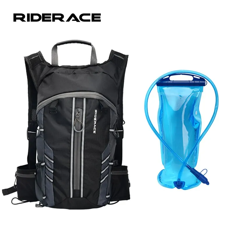 Rider ace Fahrrad Wasser beutel faltbar 10l Sport Outdoor Wandern tragbar atmungsaktiv für Radfahren Rennrad Tasche Trink rucksack Image