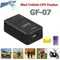 GF-07 Mini GPS Auto Tracker GPS Tracker Fahrrad Anti-Diebstahl Vorhänge schloss Motorräder GPS Tracker Airtag GPS Halsband für Hund Auto Zubehör