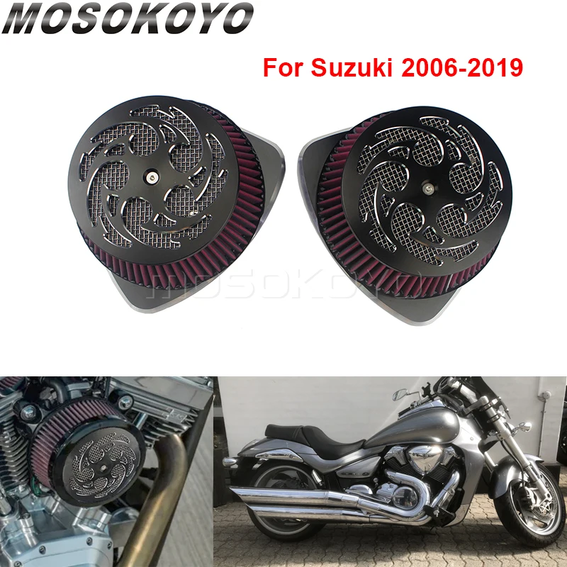 Motorrad Luftfilter Ansaugfilter Für Suzuki Boulevard M109R BOSS M109RZ M109R2 VZR1800 VZR1800 VLR1800 C1800R Intruder 06-19 Image