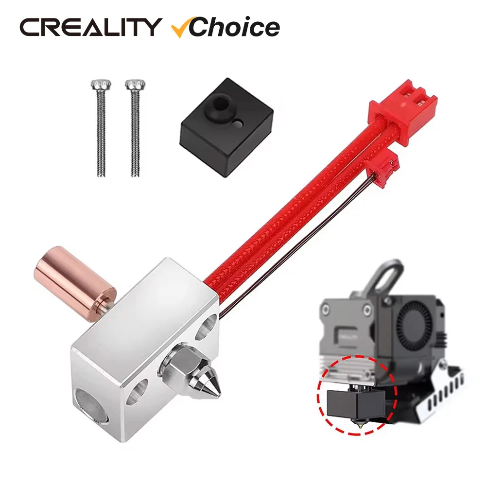 CREALITY Heizblock-Kit Hochtemperatur-Pro Original für Ender-3 S1 CR-10 Smart Pro Drucker, ausgestattet mit Sprite-Extruder Image