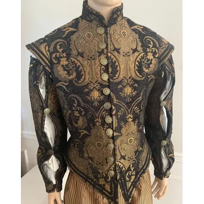 Elizabethan Kostüm Männer Renaissance viktoria nische Königin Elizabeth Tudor Zeit König Henry Viii Kostüm Royal Prince Cosplay Jacke Image