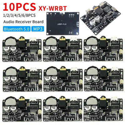 1-10pcs XY-WRBT Bluetooth-kompatible 3. 0 Audio-Receiver-Karte BT 4. 0 MP3 verlustfreie Decoder-Karte drahtloses Stereo-Musik modul Image
