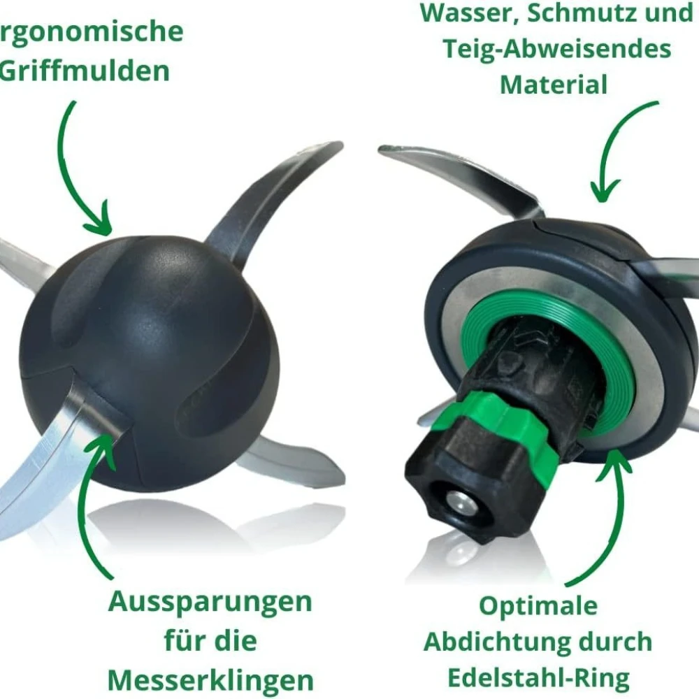 Neue Teigvermeidung Schutzhülle Mixer Klinge Teig Knetkopf Nahtschutz Zubehör Anwendbar auf Thermomix TM5 TM6 Image