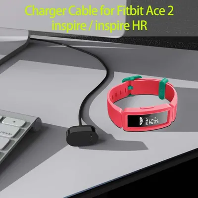 Ladegerät für Fitbit Inspire HR, Fitbit Inspire, Fitbit Ace 2, Ersatz-USB-Ladekabel für Fitbit Inspire & Inspire HR