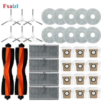 Für xiaomi mijia m30s d103cn roboter vakuum ersatzteile verbrauchs materialien hauptseite bürste Image