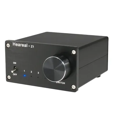 DLHiFi 4 Eingang 1 Ausgang/1 Eingang 4 Ausgang verlustfreie Zwei-weg HiFi Audio Signal Switcher