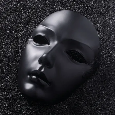 Handbemalte Maske im chinesischen Stil für Mädchen oder Mann, Gesichtskleidung, Image