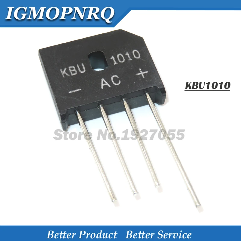 5pcs kbu1010 KBU-1010 10a 1000v Dioden brücken gleich richter kbu1510 KBU-1510 kbu808 KBU-808 kbu810 KBU-810 Image