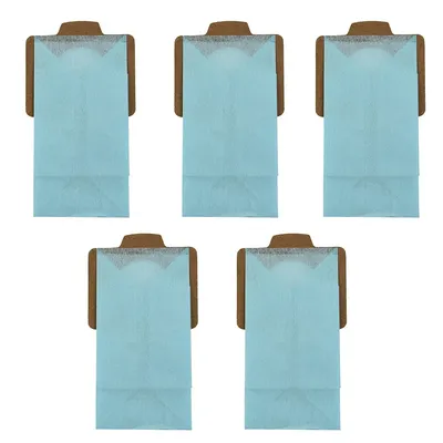 5 Stück Sammlung Staubbeutel für Makita Akku-Staubsauger dcl182z dcl182 200-1 Haushalts kehrmaschine Image