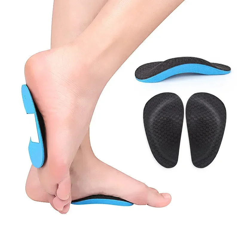 EVA Flache Füße Arch Support Orthopädische Einlegesohlen Pads Für Schuhe Männer Frauen Fuß Valgus Varus Sport Einlegesohlen Schuheinlagen Zubehör Image