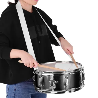 12 Zoll Snare Drum tragbares Snare Drum Set mit Drumsticks Schulter gurt Drum Key Percussion Instrument für Studenten Anfänger