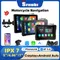 Srnubi 5 ''/6.86''/7 Zoll tragbare GPS-Navigation Motorrad DVR drahtlose Carplay Android Auto LCD-Display IPX7 wasserdichten Monitor