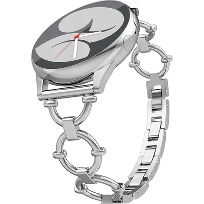 20 mm Band für Samsung Galaxy Watch 3 4 5 Pro 6 Active 2 44 mm 40 mm 41 mm 4/6 Classic 43 mm 47 mm Edelstahlarmband Image