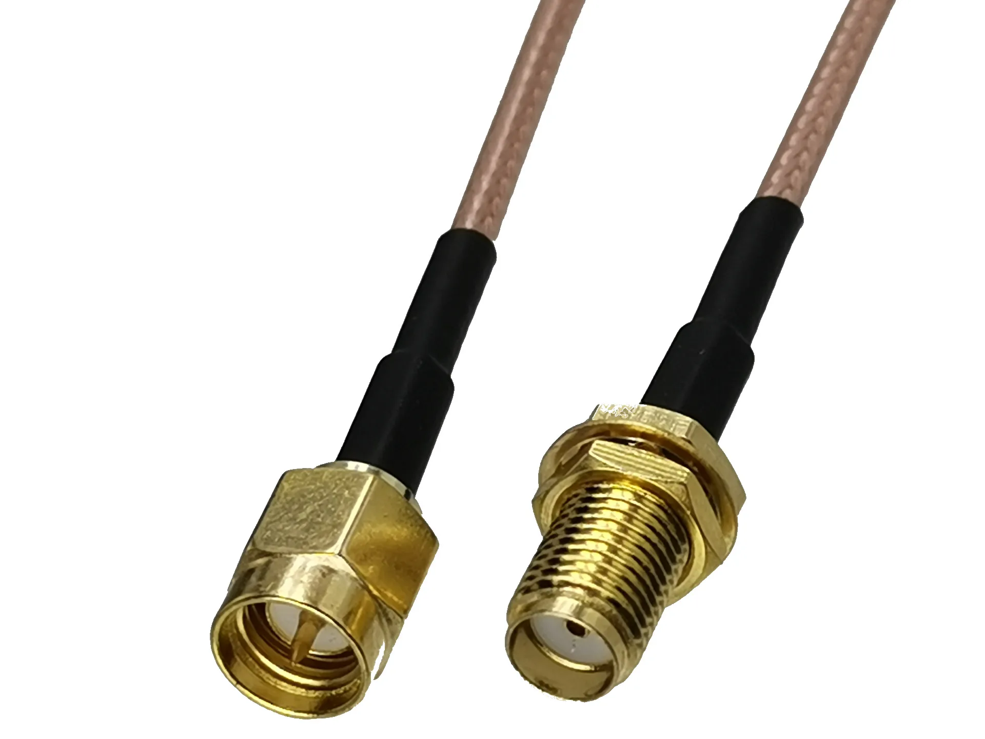 1 stücke RG316 SMA Weibliche Jack Schott Mutter zu SMA Stecker RF Koaxial Stecker Zopf Jumper Kabel Gerade Neue 4 zoll ~ 5 M Image