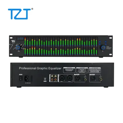 Tzt tkl t2531 profession eller Grafik-Equalizer Audio prozessor zwei 31-Band-Spektrum-Display für Image