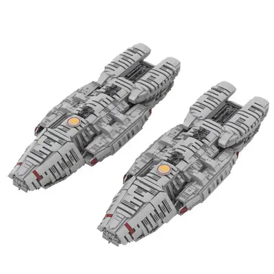 UCS Schlacht Star Serie Wars kinder Raumschiff Bausteine, MOC Bausteine Battlestar Galactica