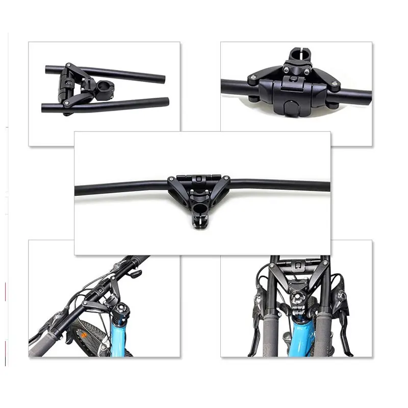 Taozik Faltrad Lenker Mountainbike Klapp lenker Reise Biege lenker Griff Image