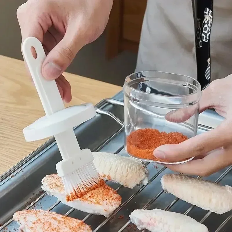 Picknick Kochgeschirr Grill Grill Grill Küchen utensilien Öl bürste für Grill Outdoor-Kochute nsilien Hausgarten Küchen geschirr verwendet Image