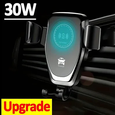 30w kabelloses Ladegerät schnelles Auto für iPhone 15 14 13 12 11pro xs max xr x Samsung Xiaomi kabelloses Ladegerät Telefon Auto halter Ladegeräte