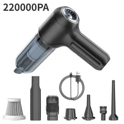 Autos taub sauger 2 in 1 kabelloser Staubsauger Hand vakuumpumpe für Auto-Reiniger schnur lose Image