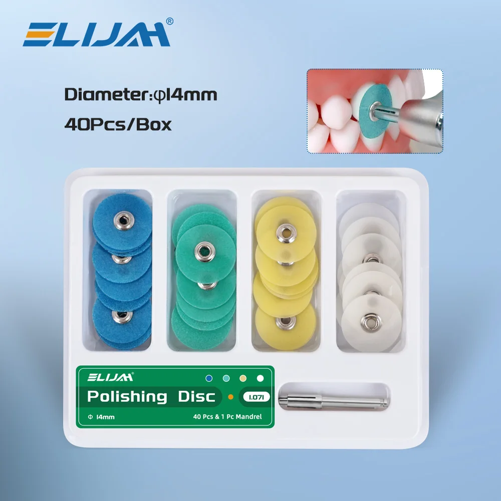 40 teile/schachtel Dental Composite Polieren Disc Brutto Reduzierung Konturierung Dorn Streifen für Keramik und Glas Ionom Restaurationen Image