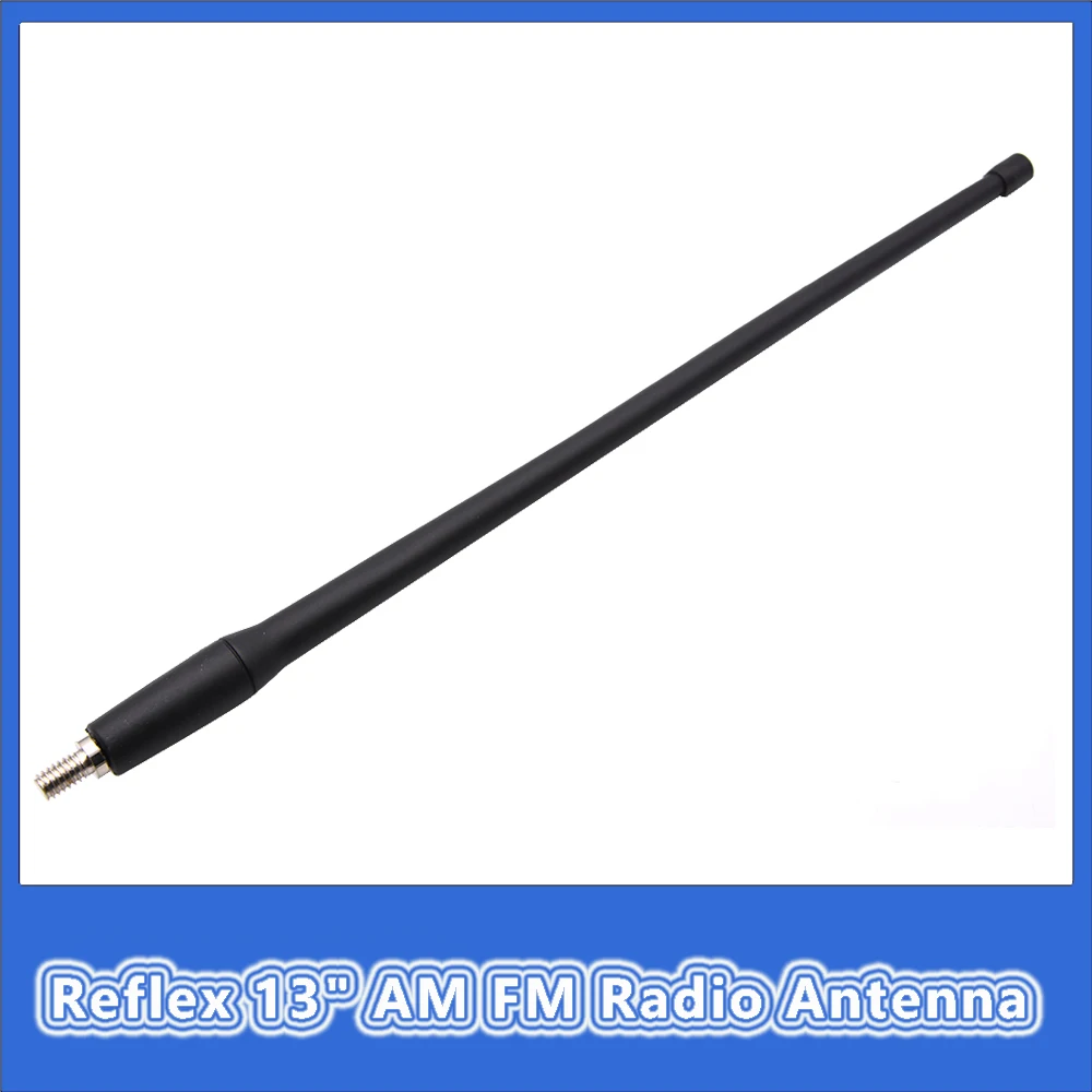 13 Zoll Gummi antenne Auto bin FM Radio Dach antenne für Jeep Wrangler JK JL 2008-2014 robuste Grat Image