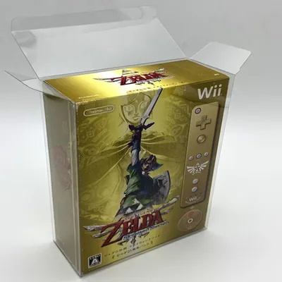 Transparenter Box-Schutz für Nintendo WII/The Legend Of Zelda: Skyward Sword Collect Game Shell Image