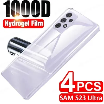 4Pcs Zurück Film Hydrogel Film Für Samsung Galaxy S22 S21 S23 S24 Ultra Plus FE Für Samsung Hinweis 10 20 ultra Plus Screen Protector