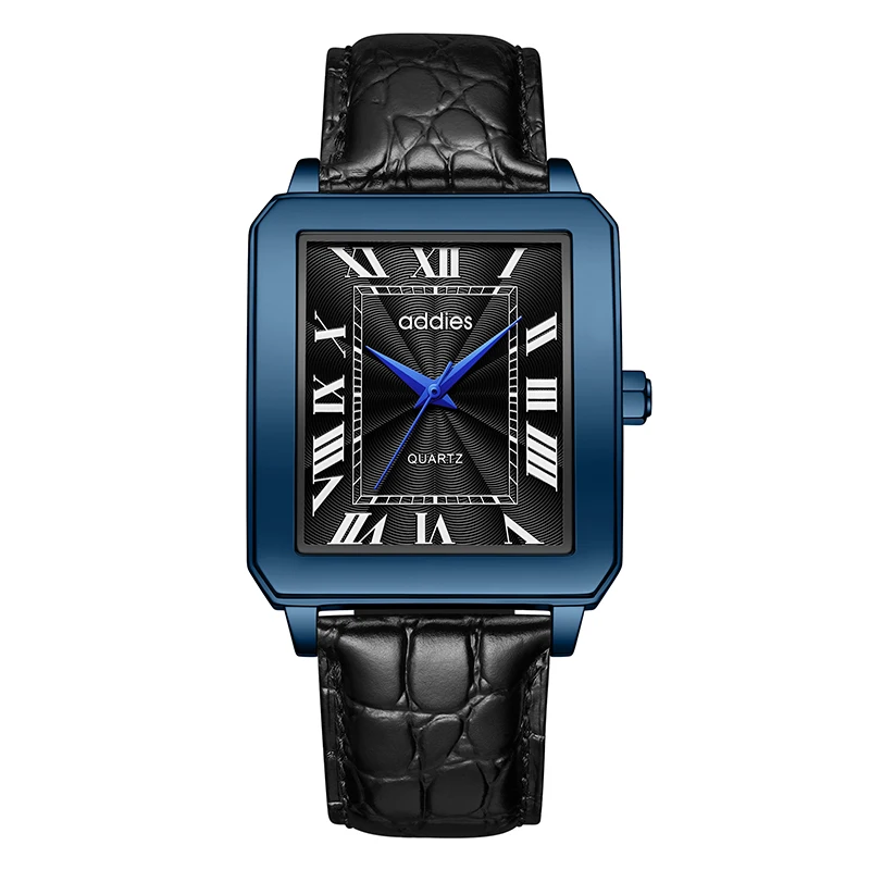 ADDIESDIVE Top Marke Luxus Herren Armbanduhren Quarzuhr Blau Wasserdicht Relogio Masculino Edelstahl Relogios Masculino Image