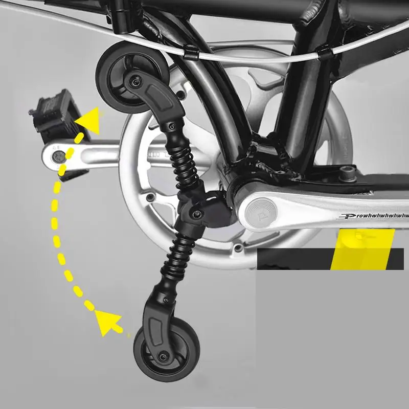 NEUES drittes einfaches Rad des Falträder steigert das Hilfsrad für Dahon K3 Plus D5 D7 Fahrradzubehör Image