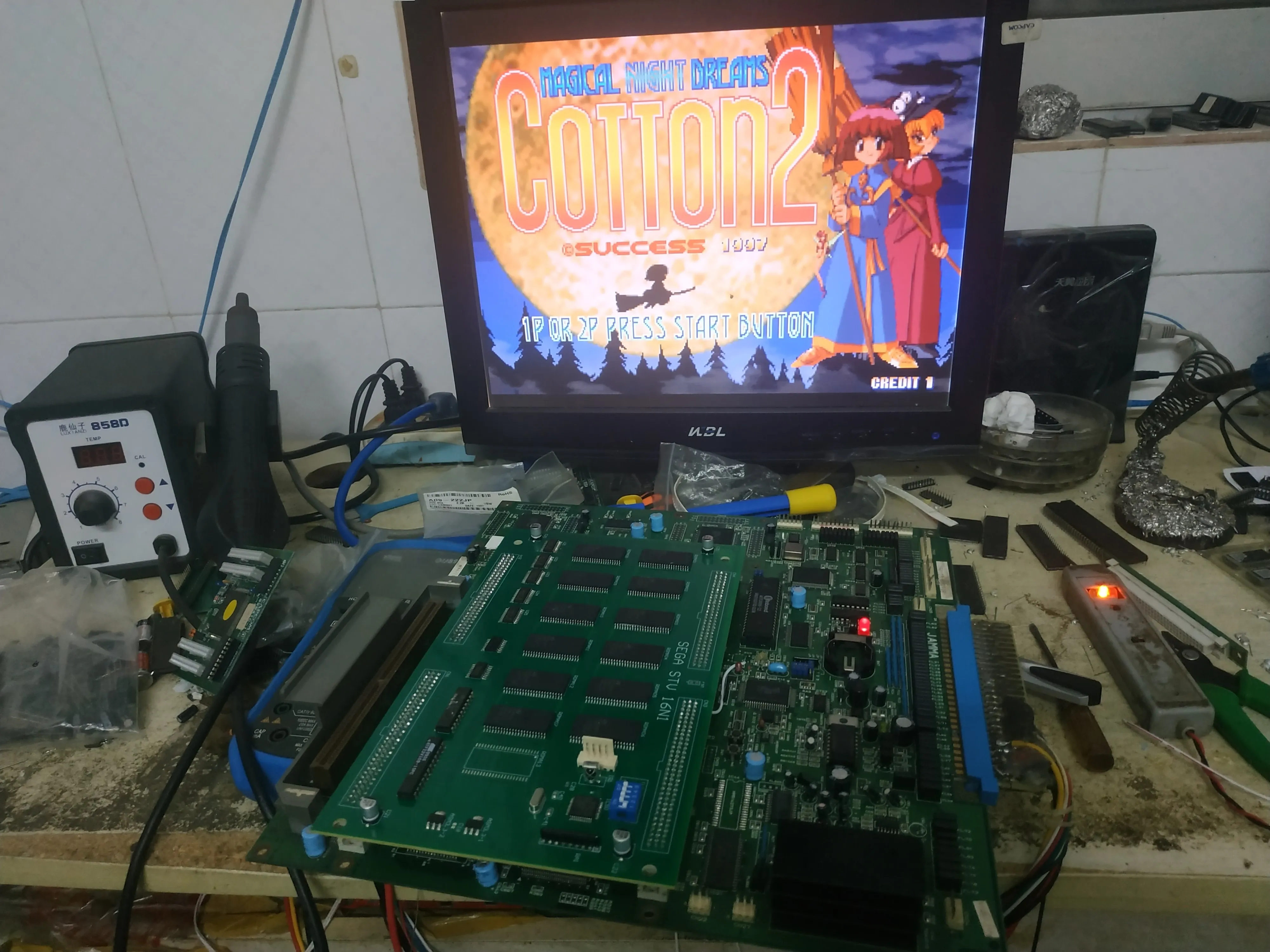 STV 16 N 1 Arcade-Board Power Instinct 3-Groove On Fight Die Hard Arcade Dynamite Deka Image