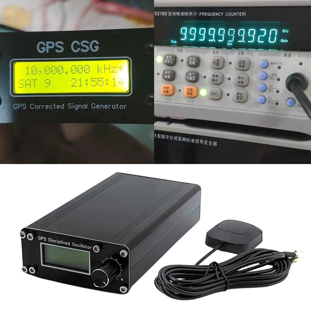 Gpsdo gps disziplin ierter oszillator 10mhz gnss gps disziplin ierter uhr quadrat wellen ausgang 1pps gps uhr für audio decoder Image