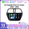 Android 13 autoradio für suzuki sx4 2 s-cross 2012-2016 carplay auto multimedia player touchscreen gps navigation bt 5,0 dsp Auto GPS Multimedia Radio, 8-Kern DSP ohne DVD Player, 2Din Stereo