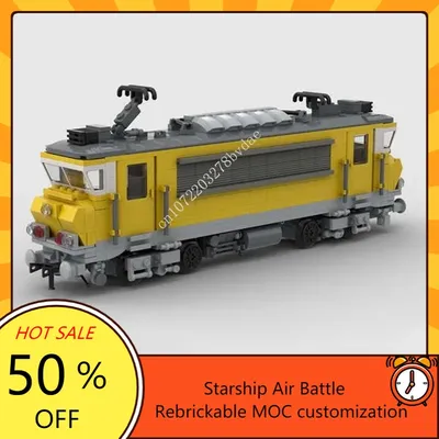 847PCS High-Tech MOC Dutch NS 1600/1800 Lokomotive Stadt Zug Modell Bausteine Ziegel DIY Montage Spielzeug geburtstag Geschenke Image