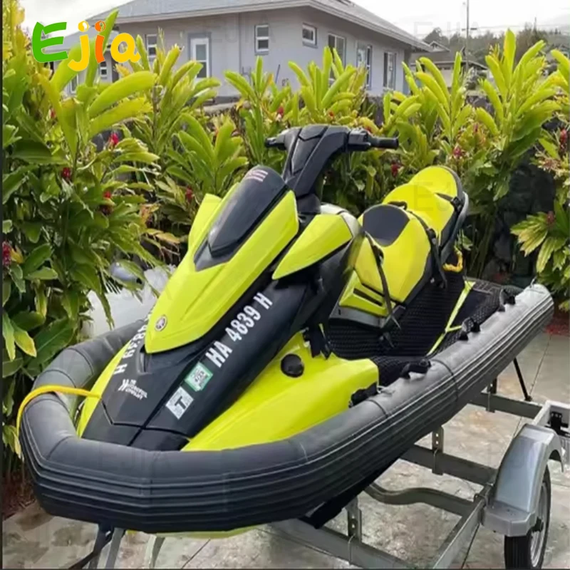 Heiße 3,25 m -10ft Größe PVC Jet Ski Rippe aufblasbare Jet Ski Sicherheit Ponton U-Form Rib Jet Ski für Wasser rettung Fahrer schützen