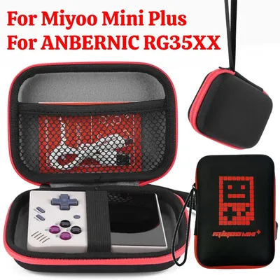 Handheld-Spiele konsole Tasche Tasche, Trage tasche Abdeckung für Miyoo Mini Plus/Anbernic RG35xx Image