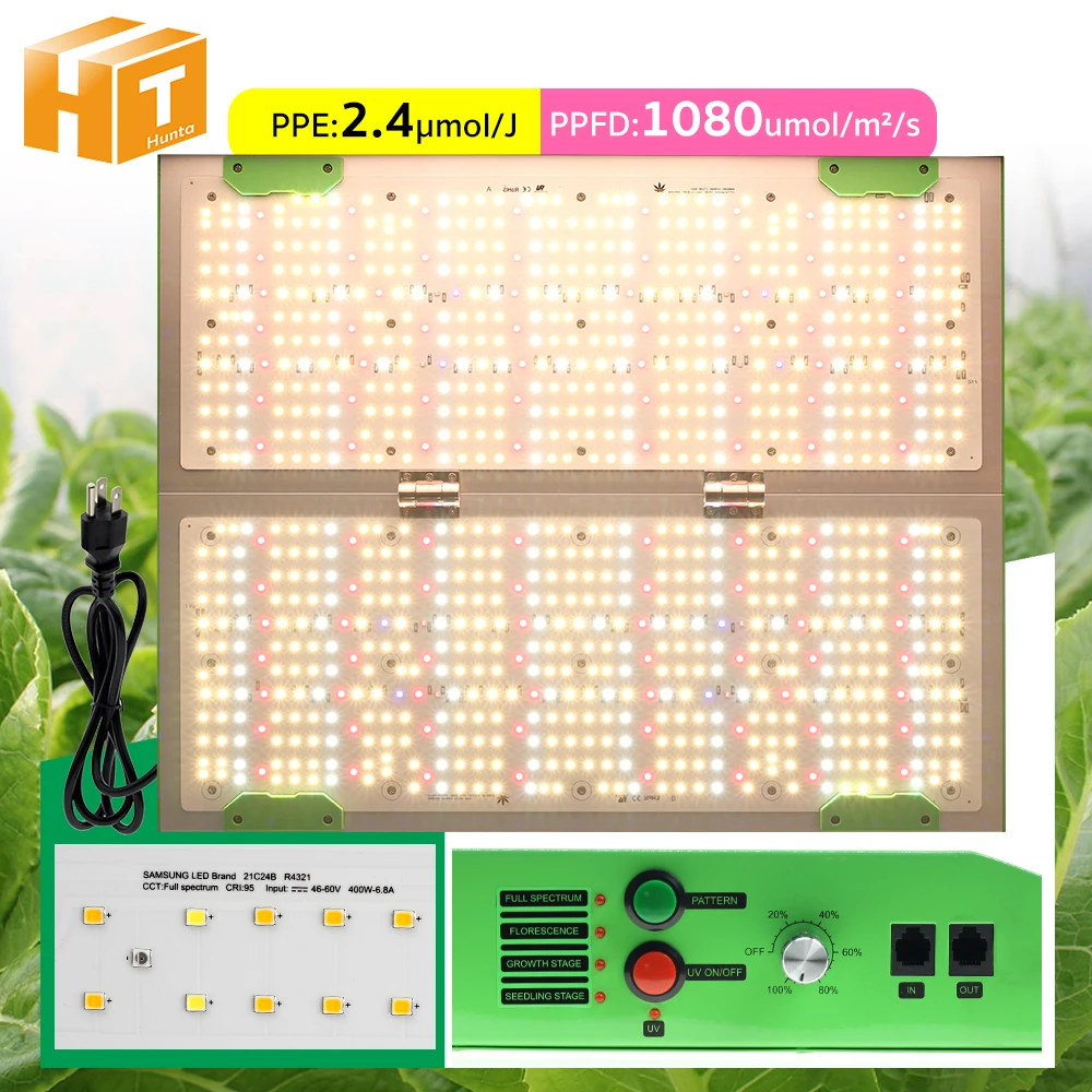 Flodable Vollspektrum-LED-Wachstumslicht 281PRO 320 W 450 W für Hydrokultur-Wachstumslampe, Pflanzen, Phyto, Gemüse, Blumen Image