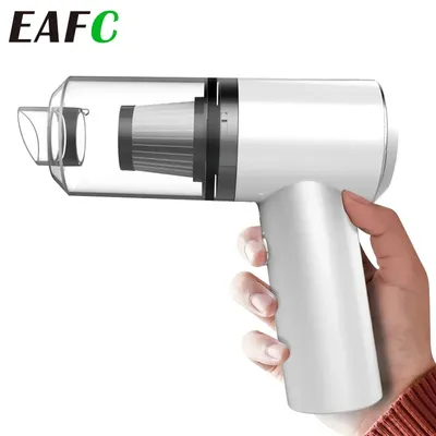 Eafc Mini Auto Staubsauger drahtlose starke Absaugung 8000pa tragbare Handheld Auto wiederauf Image