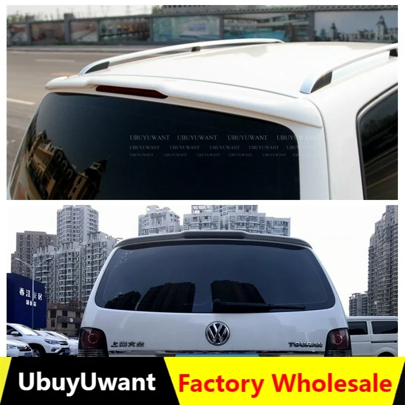 Für vw touran spoiler hochwertiges abs material auto heckflügel primer farbe heckspoiler für volkswagen touran spoiler 2016-2019 Image