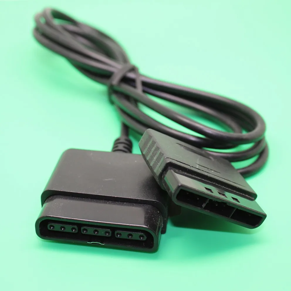 1 PC-Controller Verlängerungskabel für Dance Pad, Lenkrad und Pistole - Sofort spielbereit für PS1/PS2 Konsole Image