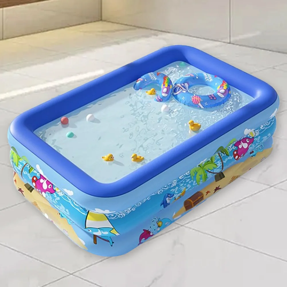 Aufblasbarer Pool Familien pools Erwachsene Kinder Schwimmbad Sommer Outdoor Indoor Kinder Baby Badewanne Wasser Party Spielzeug