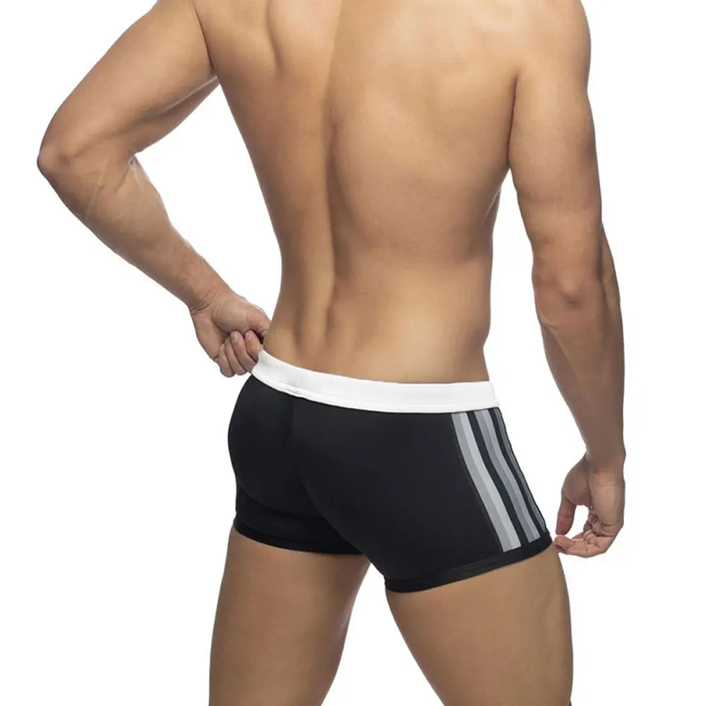 Männer schwimmen kurze Boxer schwimmen Mesh Gym Laufen Sport Strand hose Badeanzug Bade bekleidung sexy männliche Badeanzug Surfen Image