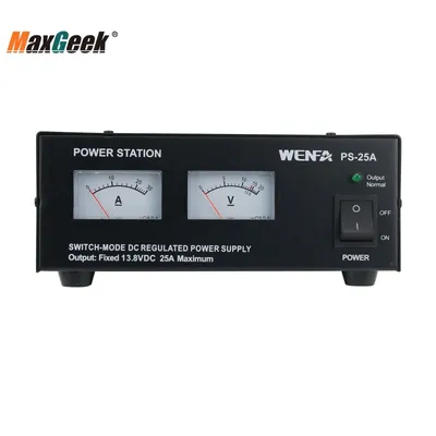 Maxgeek 25A Auto Radio Station Schalt Netzteil DC 220V zu 13,8 V Radio Basis Schalt Power Regler
