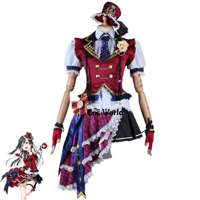 Liebe Live Nijigasaki Yuki Setsuna Kleid Uniform Solo Bühne Outfits Anime Anpassen Cosplay Kostüme Image